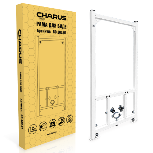 Система инсталляции для биде CHARUS BD.300.01 фото в интернет-магазине САНТЕХСИТИ