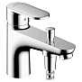 Hansgrohe Vernis Blend Смеситель для ванны, на 1 отв., с ручным душем, цвет: хром фото в интернет-магазине САНТЕХСИТИ