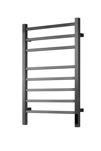Полотенцесушитель электрический Domamir Mama-K 800/500, оружейная сталь фото в интернет-магазине САНТЕХСИТИ