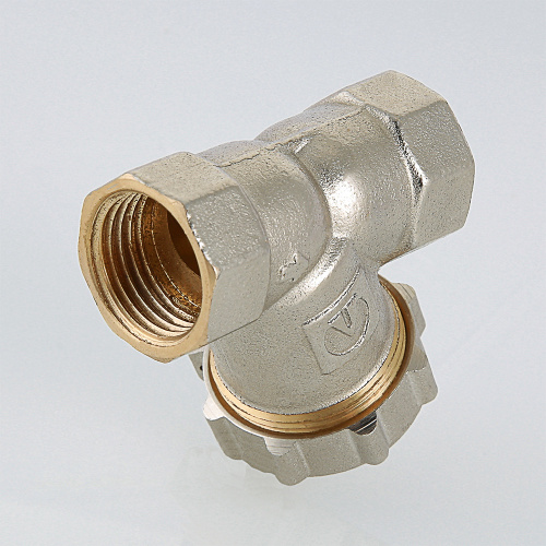Фильтр косой c заглушкой VALTEC 3/4" фото в интернет-магазине САНТЕХСИТИ