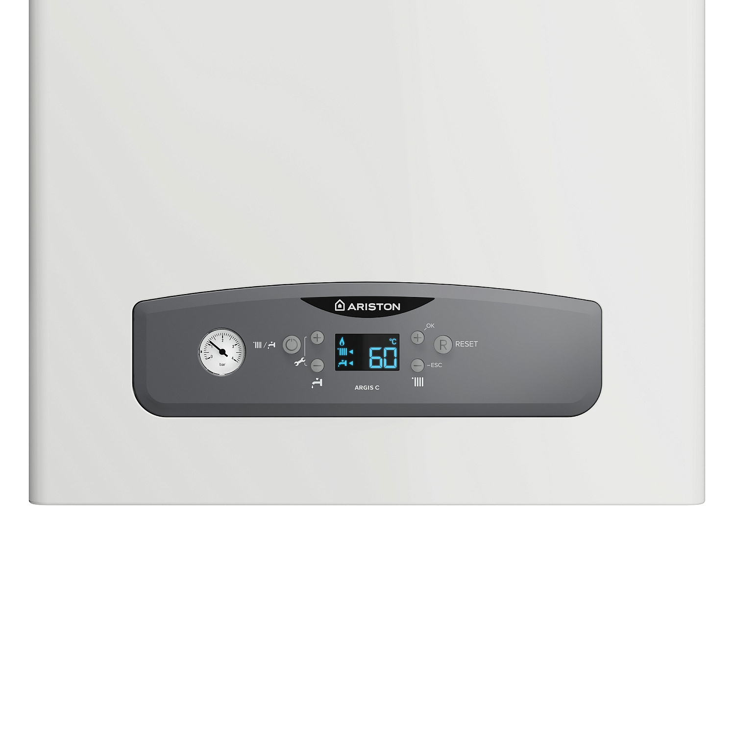 Котел газовый настенный ARISTON двухконтурный с закр. камер. ARGIS C 24 FF NG фото в интернет-магазине САНТЕХСИТИ