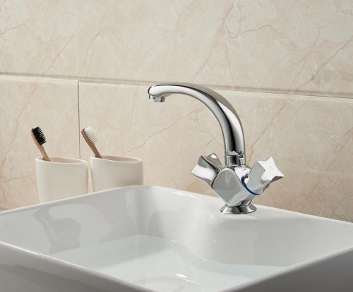 Смеситель для раковины Ledeme H87 L1087-2 фото в интернет-магазине САНТЕХСИТИ