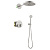 Душевая система встроенная с термостатом Timo Saona SX-2308/13SM никель фото в интернет-магазине САНТЕХСИТИ
