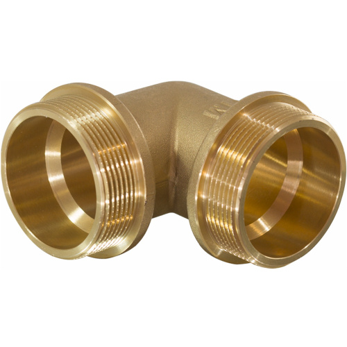 Резьбовой фитинг TIM Угол (латун.) нар/нар 1" фото в интернет-магазине САНТЕХСИТИ