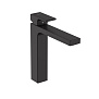 Hansgrohe Vernis Shap Смеситель для раковины, излив 190 мм, с донным клапаном, цвет: матовый черный фото в интернет-магазине САНТЕХСИТИ