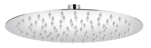 Лейка KAISER SH-388 стационарная круглая, мет. серая Ф400*2mm фото в интернет-магазине САНТЕХСИТИ