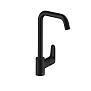 Hansgrohe Focus Кухонный смеситель для кухни, 260, однорычажный, цвет: черный матовый фото в интернет-магазине САНТЕХСИТИ