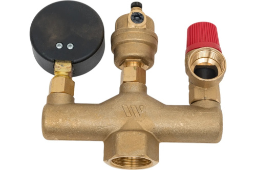 Группа безопасности котла WATTS (с теплоиз) 3bar до 50кВт KSG-MS/VM1530/ISO WATTS (лат.) 10005311 фото в интернет-магазине САНТЕХСИТИ