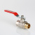 Кран шаровый VALTEC 11/2" вн.-нар. стальная рукоятка фото в интернет-магазине САНТЕХСИТИ