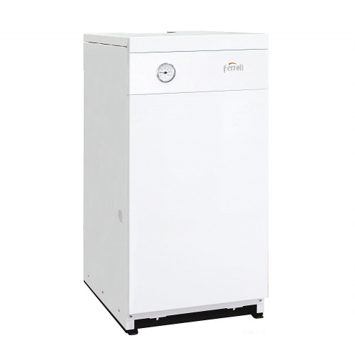 Котел газовый Ferroli TORINO CLASSIC 25 энергонезависимый, напольный, 1 конт., откр.кам.сгор. фото в интернет-магазине САНТЕХСИТИ