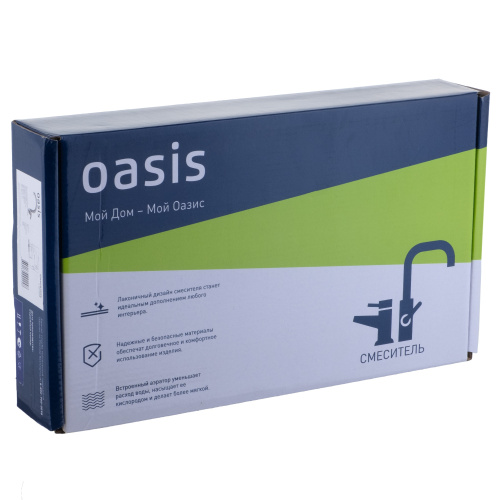 Смеситель OASIS для кухни L1010GM фото в интернет-магазине САНТЕХСИТИ