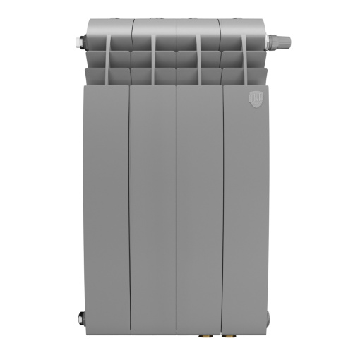 Радиатор биметаллический Royal Thermo BiLiner 500 Silver Satin VR80 - 4 секц. фото в интернет-магазине САНТЕХСИТИ