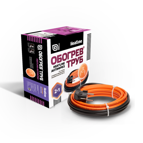 Система обогрева труб Heatline-Антифриз-25м 425Вт фото в интернет-магазине САНТЕХСИТИ