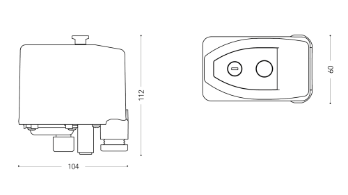 Реле давления ITALTECNICA 220V,12 бар, 16A (10A) /PM12G14/ IP44 (накидная гайка) фото в интернет-магазине САНТЕХСИТИ
