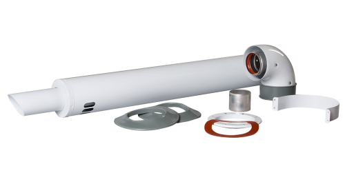 Комплект коаксиальный VIVAT D60/100-0.75 м (Все котлы кроме Immergas) фото в интернет-магазине САНТЕХСИТИ