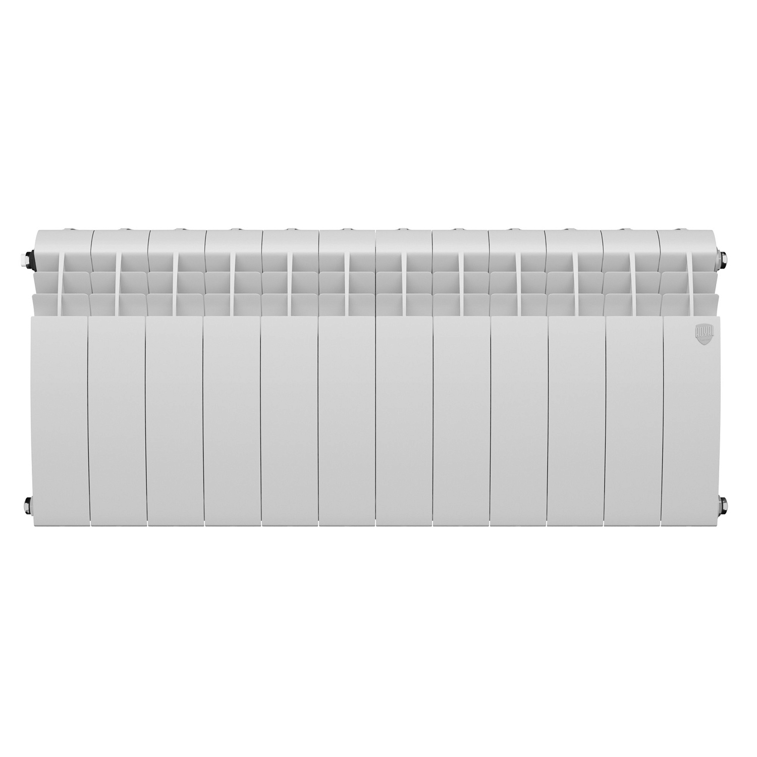 Радиатор биметаллический Royal Thermo BiLiner 350 /Bianco Traffico - 12 секций фото в интернет-магазине САНТЕХСИТИ