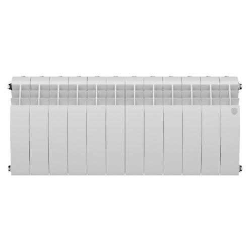 Радиатор биметаллический Royal Thermo BiLiner 350 /Bianco Traffico - 12 секций фото в интернет-магазине САНТЕХСИТИ