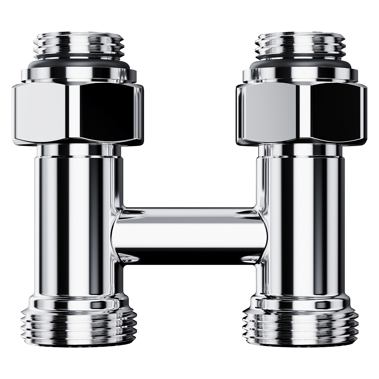 Узел нижнего подключения Royal Thermo Design прямой 1/2"х3/4"EK (хром) фото в интернет-магазине САНТЕХСИТИ