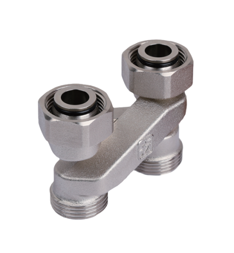 Узел нижнего подключения ZEISSLER X образный прямой 3/4"x3/4"EK фото в интернет-магазине САНТЕХСИТИ