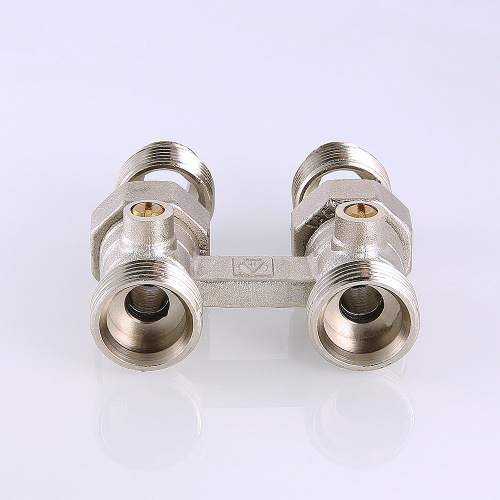 Узел для нижнего подключения радиатора VALTEC прямой 1/2"х3/4" фото в интернет-магазине САНТЕХСИТИ