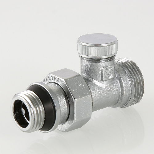 Радиаторный кран VALTEC под евроконус 1/2" нижний прямой с упл. фото в интернет-магазине САНТЕХСИТИ