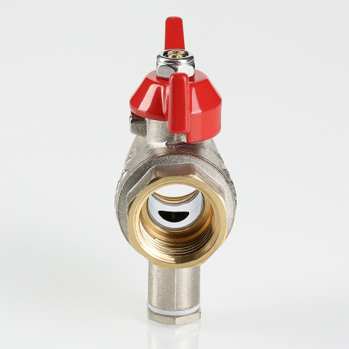 Кран шаровой VALTEC для подключения датчика темпер. 1/2" фото в интернет-магазине САНТЕХСИТИ