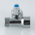Кран проходной VALTEC для стиральной машины 1/2"х3/4"х1/2 фото в интернет-магазине САНТЕХСИТИ