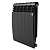 Радиатор алюминиевый Royal Thermo BiLiner 500/80 6 секций / Noir Sable фото в интернет-магазине САНТЕХСИТИ