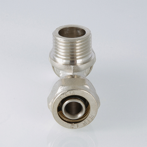 Обжимной фитинг VALTEC Тройник с переходом на нар. р. 20х1/2" фото в интернет-магазине САНТЕХСИТИ