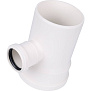 Канализация SINIKON COMFORT (бел.цв, бесшум.) Тройник 110х50х90 фото в интернет-магазине САНТЕХСИТИ