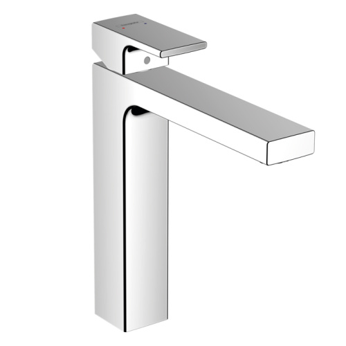 Hansgrohe Vernis Shap Смеситель для раковины, излив 190 мм, с донным клапаном, цвет: хром фото в интернет-магазине САНТЕХСИТИ
