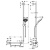 Hansgrohe Raindance Select S 120/U'Comfort Душевой гарнитур, с ручным душем и полочкой, 110см., цвет: хром фото в интернет-магазине САНТЕХСИТИ