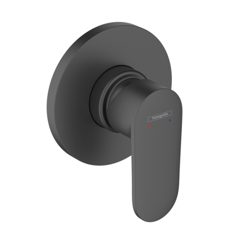 Hansgrohe Vernis Blend Смеситель для душа, однорычажный, внешняя часть, цвет: матовый черный фото в интернет-магазине САНТЕХСИТИ