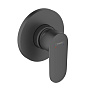 Hansgrohe Vernis Blend Смеситель для душа, однорычажный, внешняя часть, цвет: матовый черный фото в интернет-магазине САНТЕХСИТИ