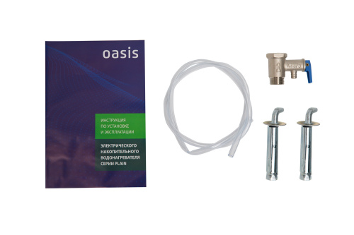 Водонагреватель электрический OASIS plain (плоск. форма) PA-80 (бак нерж.) фото в интернет-магазине САНТЕХСИТИ