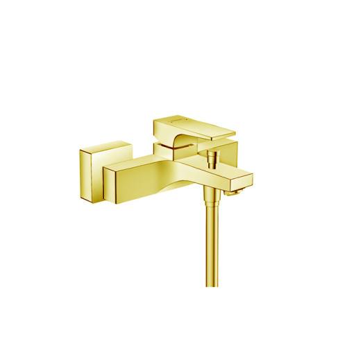 Hansgrohe Metropol Смеситель для ванны настенный, излив 180мм, цвет: золото фото в интернет-магазине САНТЕХСИТИ
