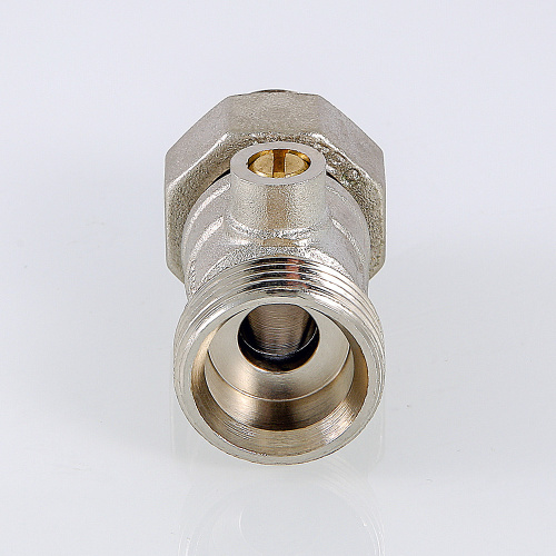 Кран VALTEC для нижнего подкл. рад. под евроконус 1/2"х3/4EK (25/150) фото в интернет-магазине САНТЕХСИТИ