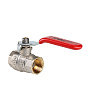 Кран шаровый VALTEC 1/2" вн.-вн. стальная рукоятка фото в интернет-магазине САНТЕХСИТИ