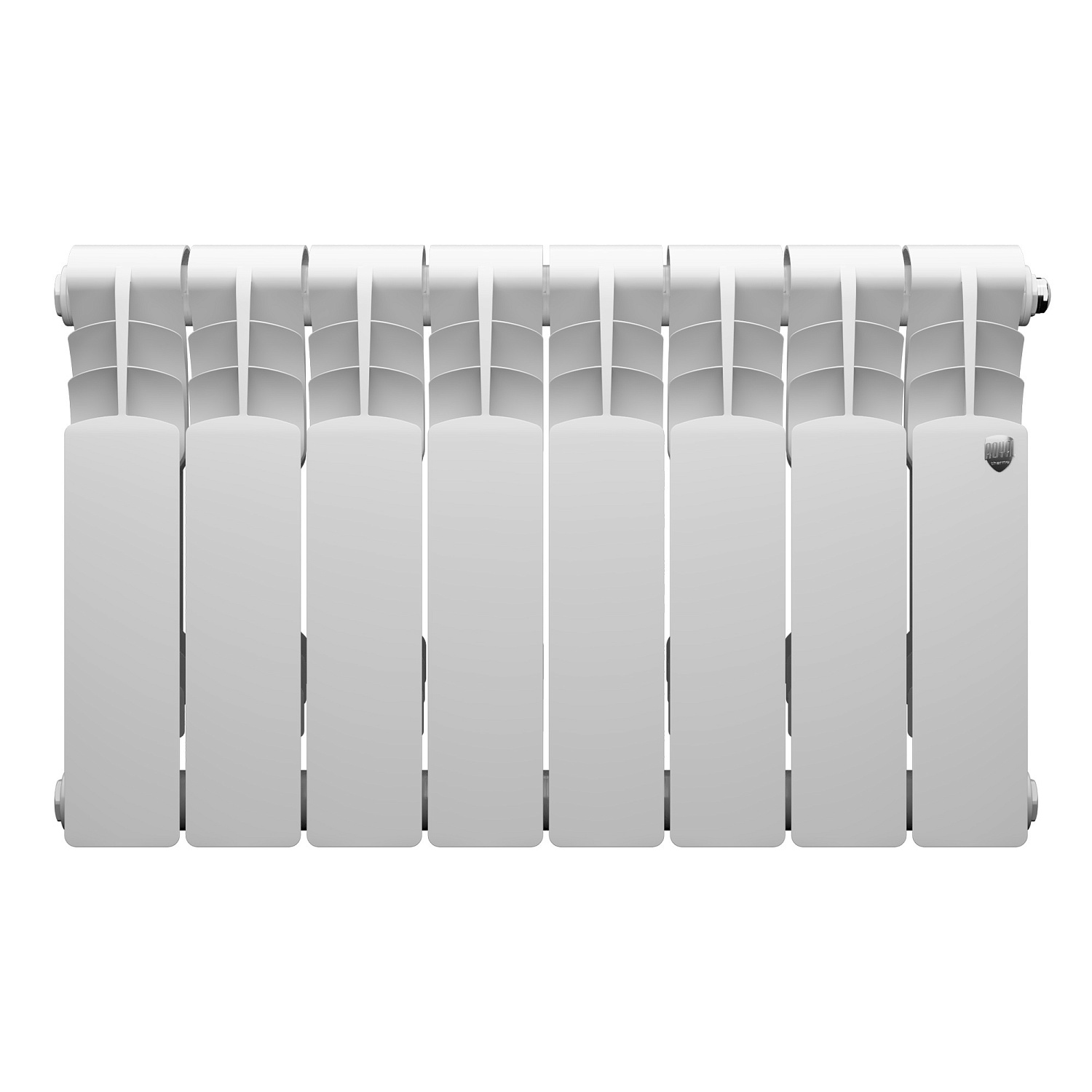 Радиатор биметаллический Royal Thermo Revolution Bimetall 350 – 8 секций фото в интернет-магазине САНТЕХСИТИ