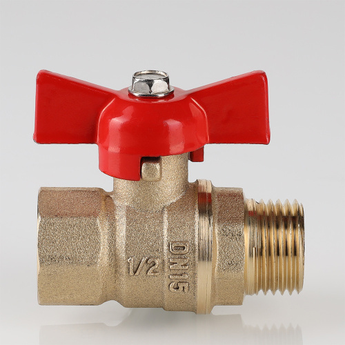 Кран шаровой VALTEC СТАНДАРТ 1/2" бабочка вн.-нар. (PN40) фото в интернет-магазине САНТЕХСИТИ