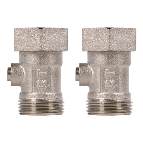 Набор нижнего подключения Royal Thermo прямой раздельный 3/4х3/4ЕК фото в интернет-магазине САНТЕХСИТИ