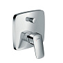 Hansgrohe Logis Смеситель для ванны, однорычажный, встраиваемый, внешняя часть, цвет: хром фото в интернет-магазине САНТЕХСИТИ