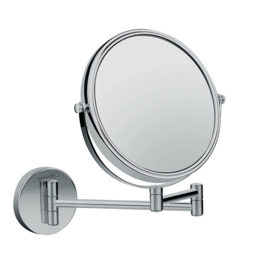 Hansgrohe Logis UA Косметическое зеркало, &Oslash;16см., подвесное, цвет: хром фото в интернет-магазине САНТЕХСИТИ