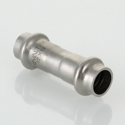 Фитинг нержавеющая сталь VALTEC Муфта 18х18 фото в интернет-магазине САНТЕХСИТИ