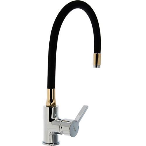 Смеситель для кухни с гибким изливом Ledeme Rainbow L4898-10 фото в интернет-магазине САНТЕХСИТИ