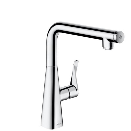 Hansgrohe Metris Select Смеситель  для кухни на 1 отв, поворотный излив, цвет: хром фото в интернет-магазине САНТЕХСИТИ