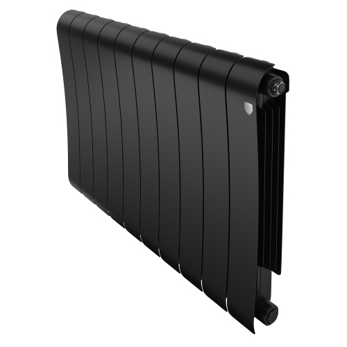 Радиатор биметаллический Royal Thermo Infinity 500 Noir Sable - 10 секц. фото в интернет-магазине САНТЕХСИТИ