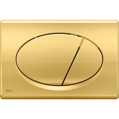 Кнопка управления ALCAPLAST для инсталляции, золотой-глянец фото в интернет-магазине САНТЕХСИТИ
