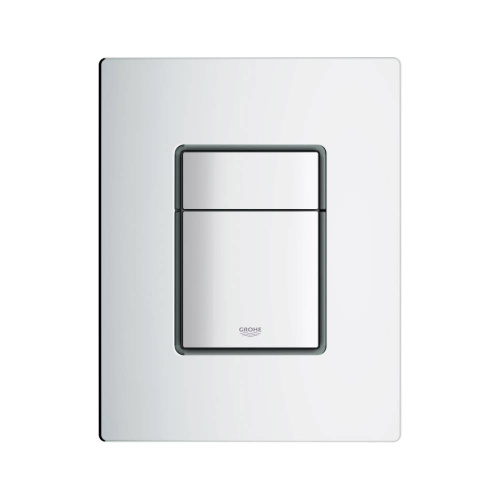 Накладная панель GROHE Skate Cosmopolitan 38732P00 (кнопка квадратная) матовый хром фото в интернет-магазине САНТЕХСИТИ