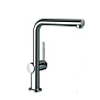 Hansgrohe Talis M54 Кухонный смеситель, однорычажный, с вытяжным изливом, укомплектован sBox, хром фото в интернет-магазине САНТЕХСИТИ